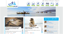 Desktop Screenshot of kayakingplus.com